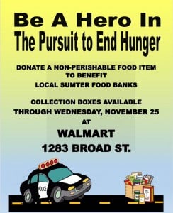 Sumter Pd Thanksgiving Food Drive