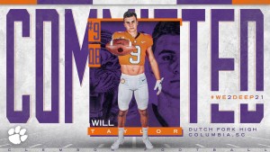 Will Taylor Clemson