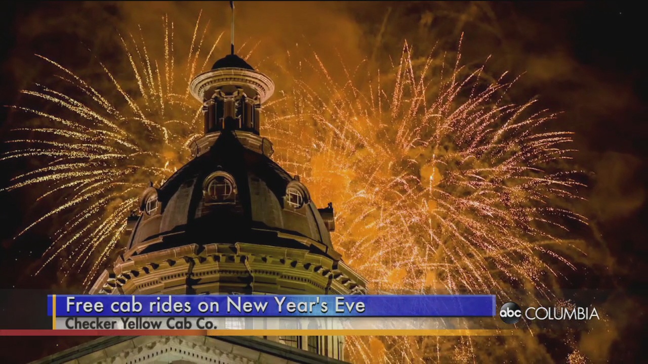 Checker Yellow Cab offering free rides in downtown Columbia on New Year