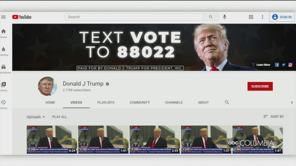 Trump Youtube