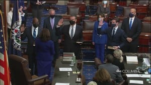 Harris Swears In