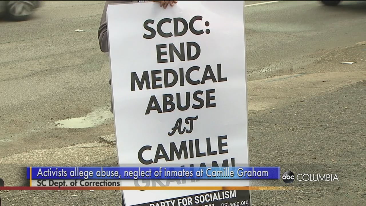 Activists allege abuse and neglect at Camille Graham Correctional