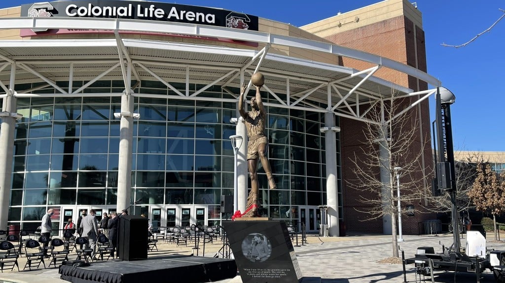 South Carolina holds ceremony and inaugurates A’ja Wilson statue on Monday