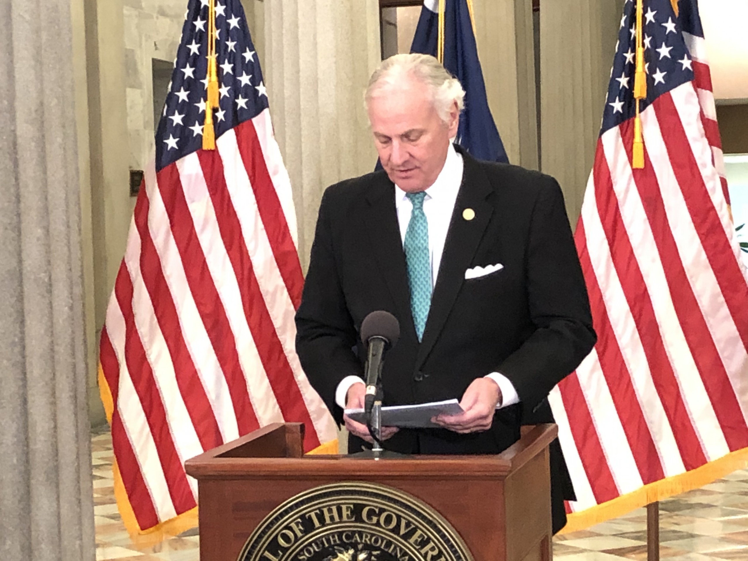 Governor Henry McMaster reveals Executive Budget for new fiscal year ...