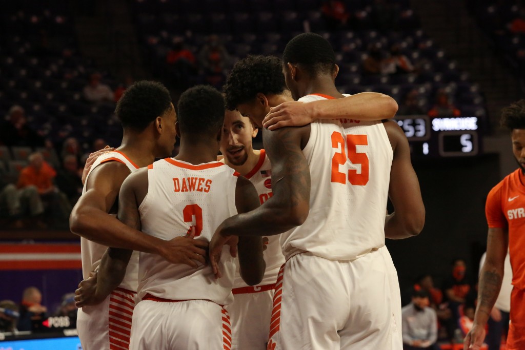 Clemson Mens Basketball Beats Syracuse