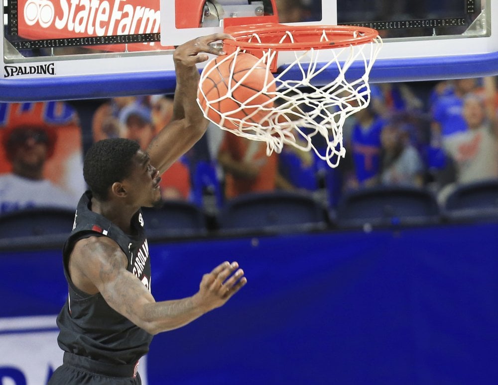 South Carolina releases No. 22 in Florida in paints and wins 72-66