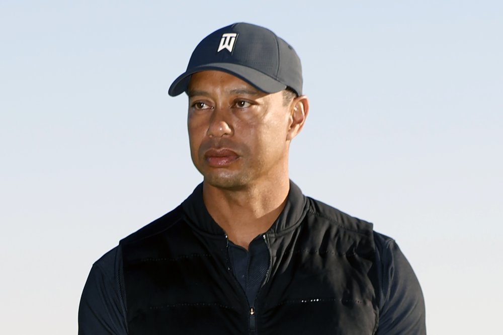 Tiger Woods Serious