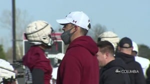 Gamecock Open Up Spring Practice