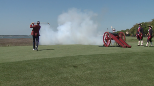RBC Heritage cannon shot