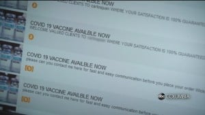 Dark Web Vaccines