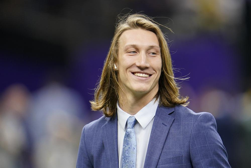 Trevor Lawrence Ap Smiling