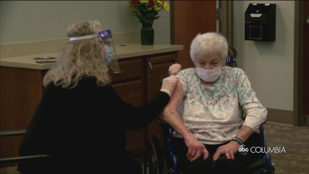 Seniors Vaccinated