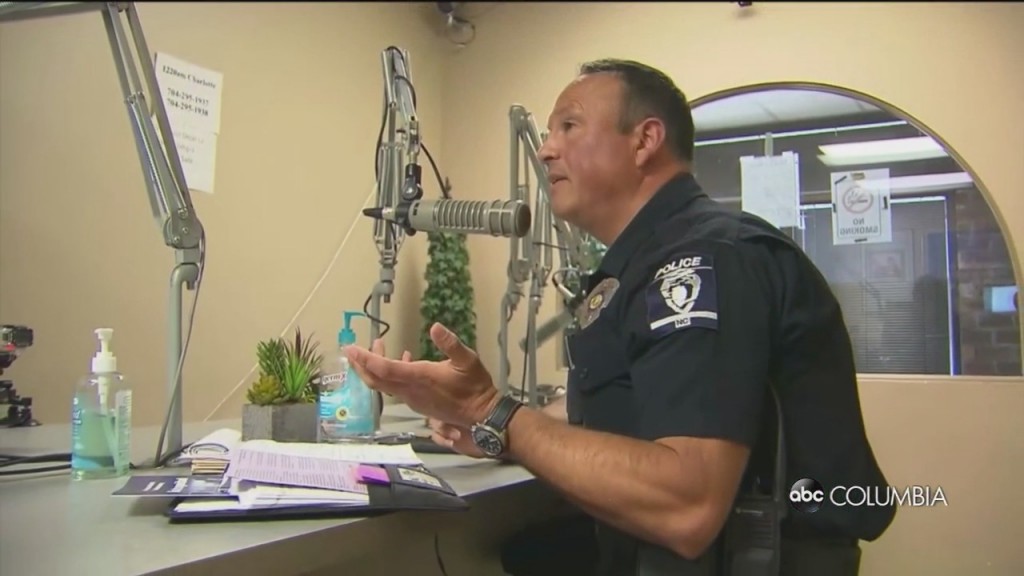 Officer On Radio