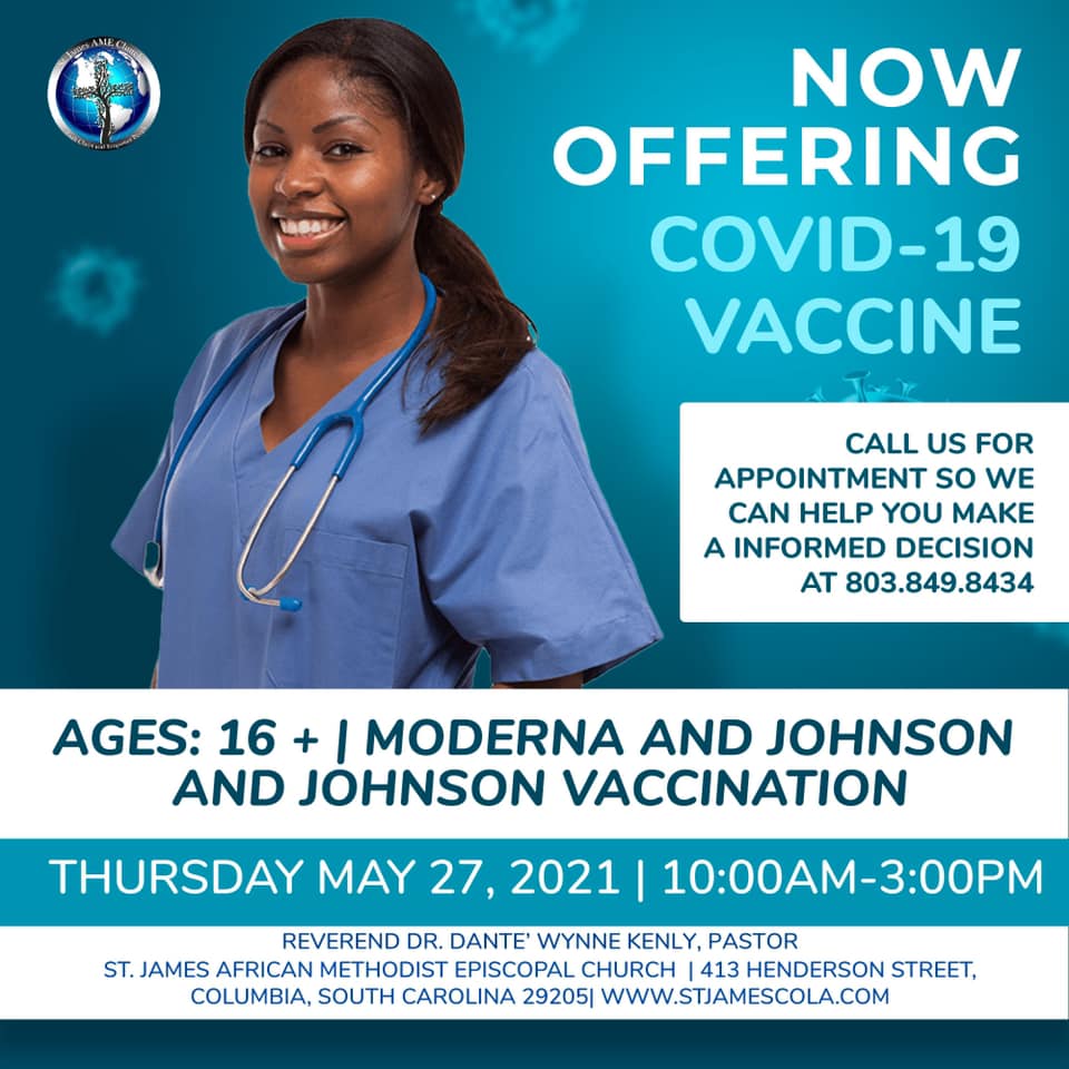 St James Ame Vaccine