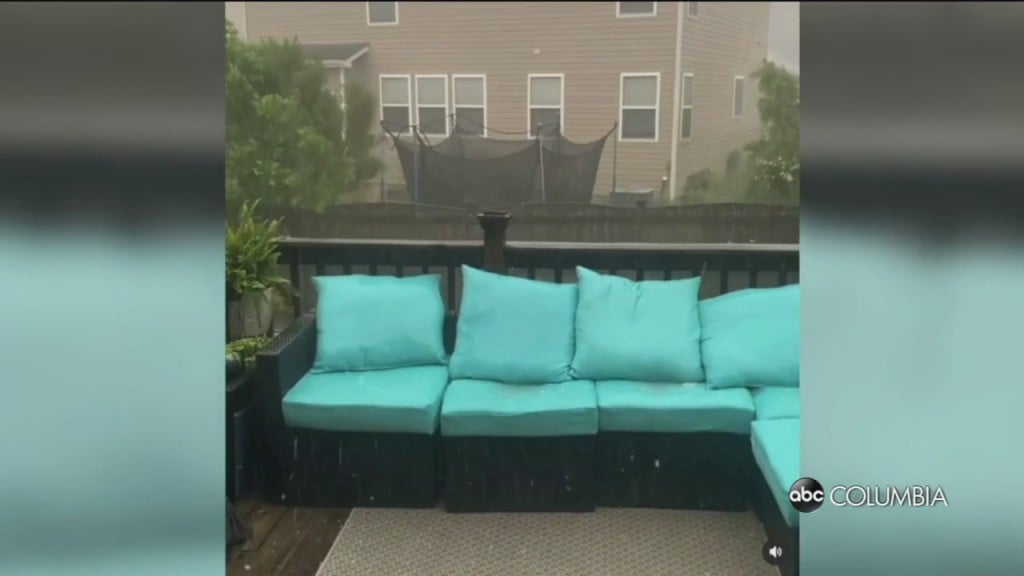 Hail In Lexington