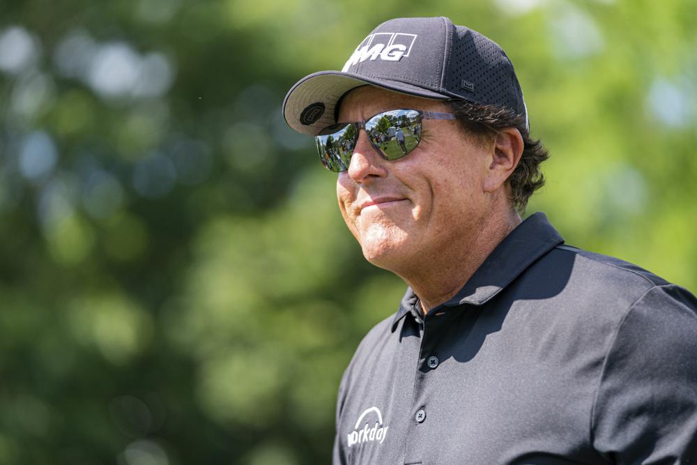 Phil Mickelson At Wells Fargo Championship