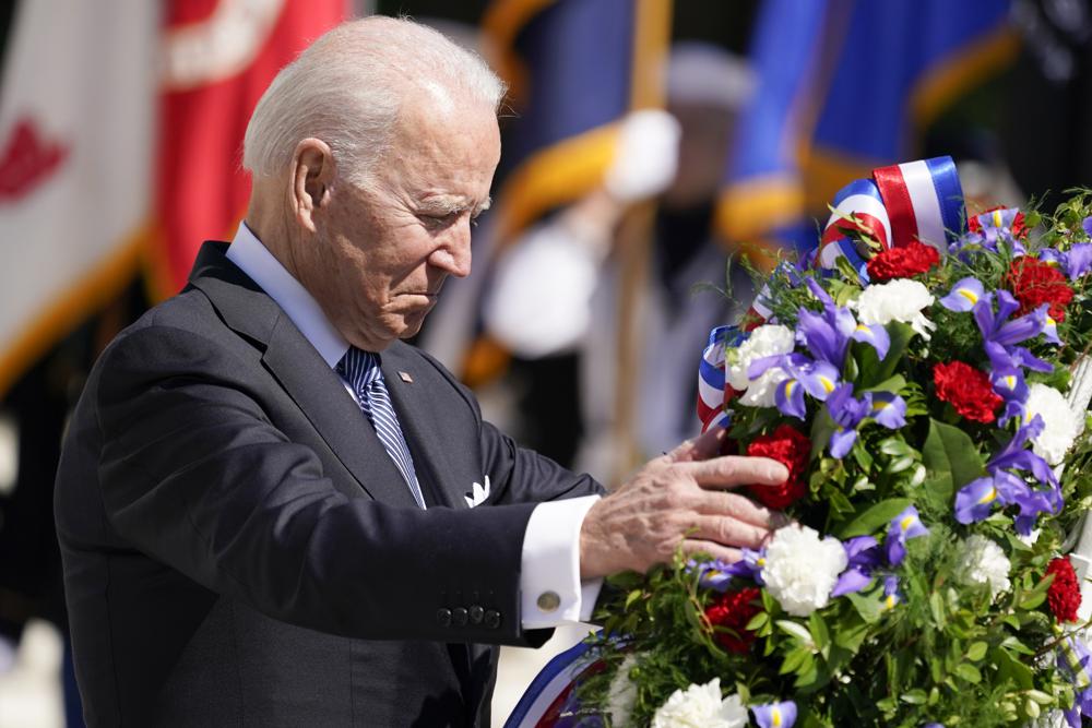 Ap Biden Wreath Laying
