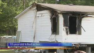 10 Year Old Fire Death