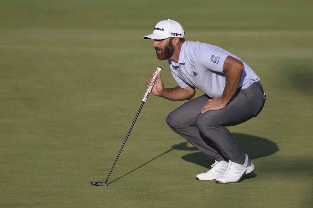 Dustin Johnson At 2021 British Open