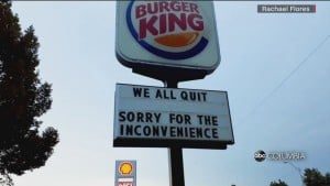 Burger King Sign