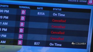 Flights Cancelled