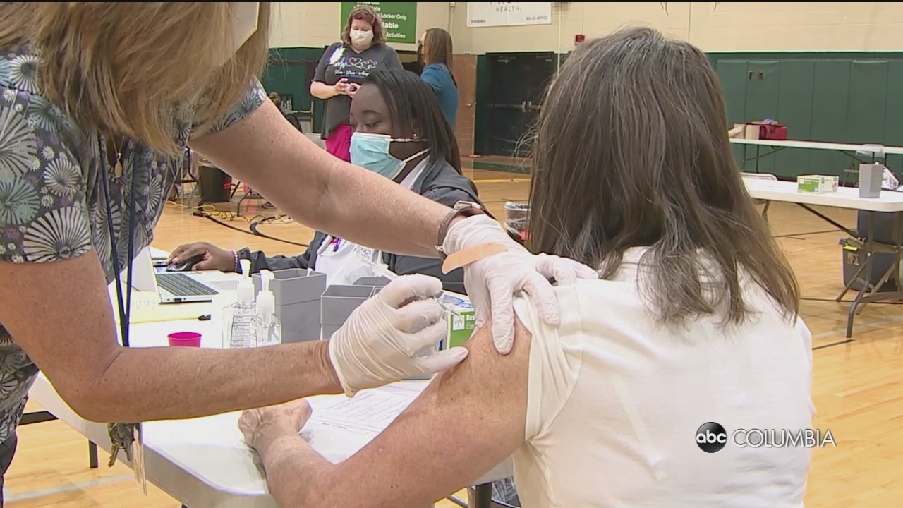 Officials with DHEC and Prisma Health kick off SC Immunization Awareness  Week - ABC Columbia