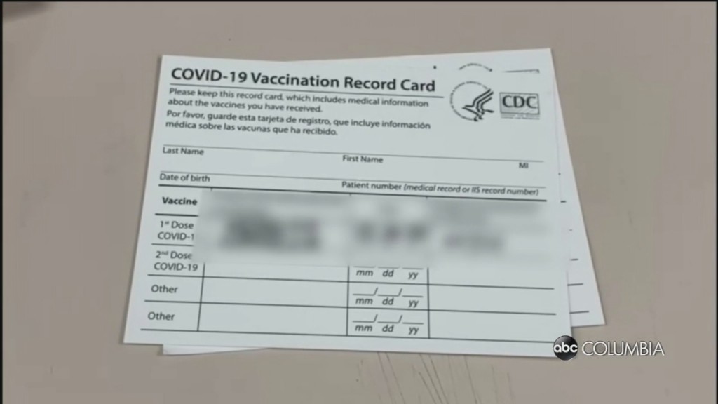 Lost Vax Card