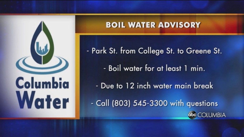 Park St Water Boil