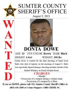 080921 Wanted Dowe Donta