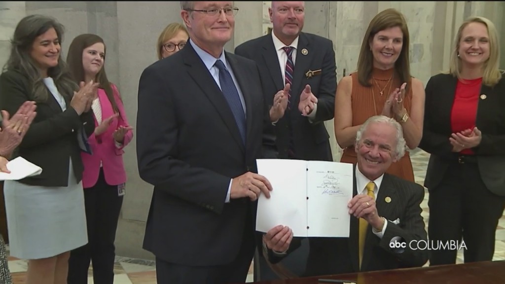 Abuse Bill Signing