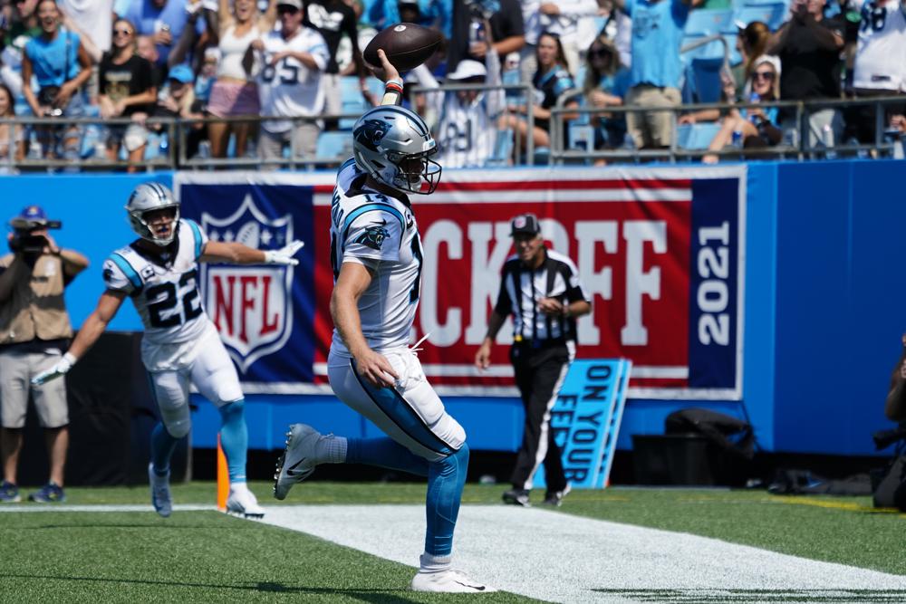 Sam Darnold Panthers Beat Jets In Season Opener