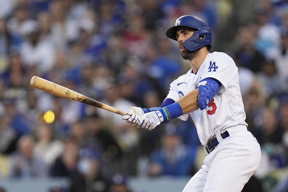 Chris Taylor Dodgers Beat Braves To Extend Nlcs