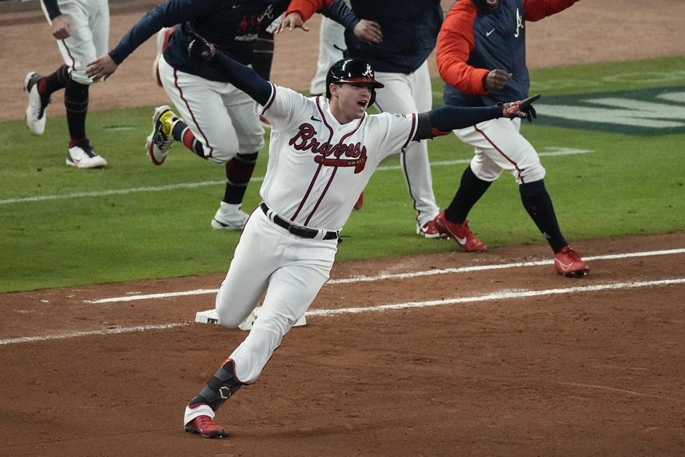 Austin Riley Braves Walkoff Dodgers In Nlcs Game One