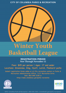Coc Winter Youth Basketball League