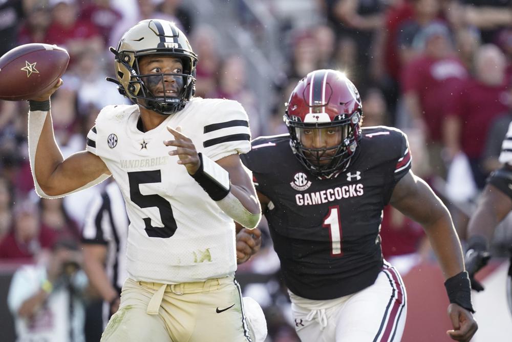 KINGSLEY ENAGBARE, SOUTH CAROLINA BEATS VANDERBILT - ABC Columbia