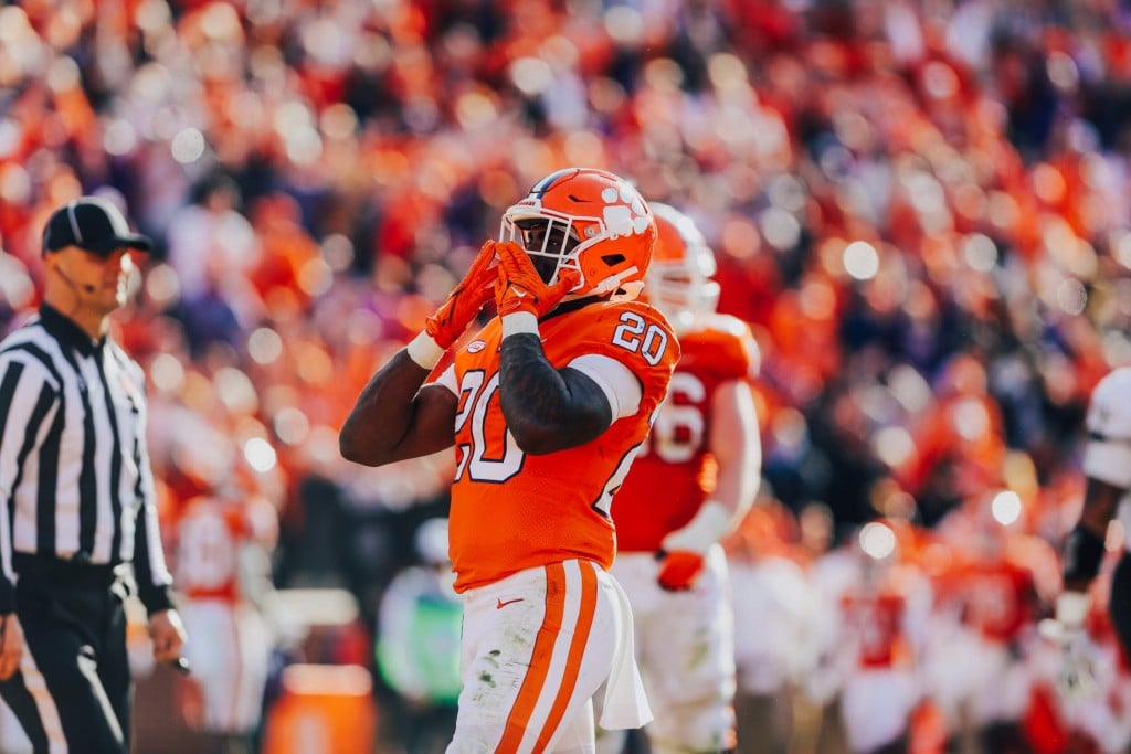 Kobe Pace Named Acc Running Back Of The Week