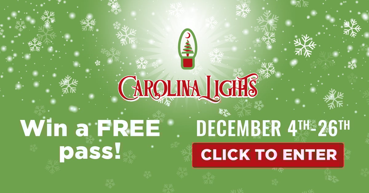 Carolina Lights DriveThru Light Show Pass Giveaway 2021 ABC Columbia