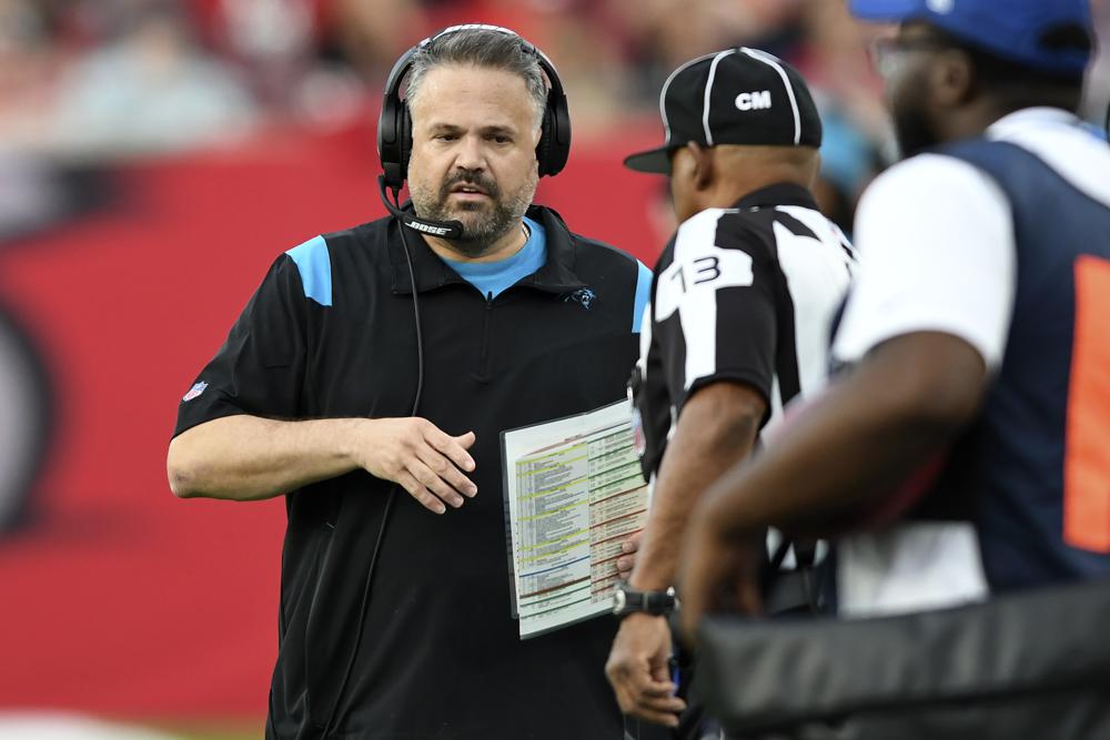 Matt Rhule Sideline Iso