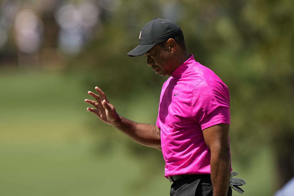 Tiger Woods Masters 2022