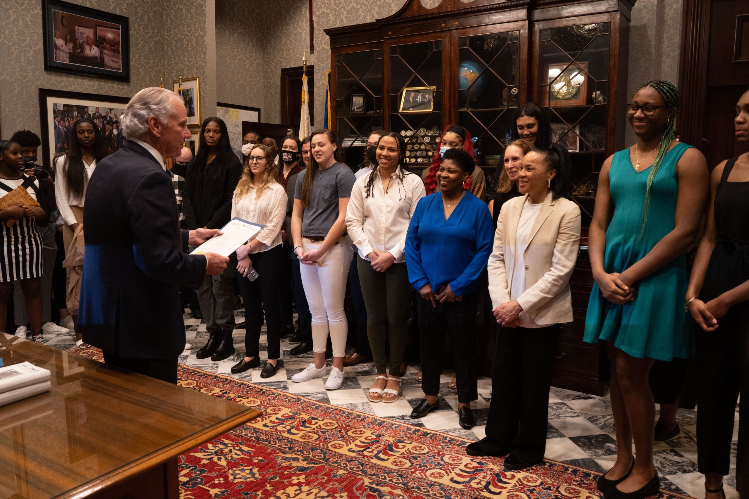 Gov McMaster Makes Declaration Honoring The Gamecocks Second National Gov McMaster Makes Declaration Honoring The Gamecocks Second National