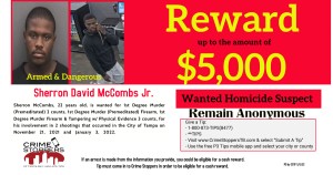 Sherron Mccombs Wanted Homicide Suspect 050522