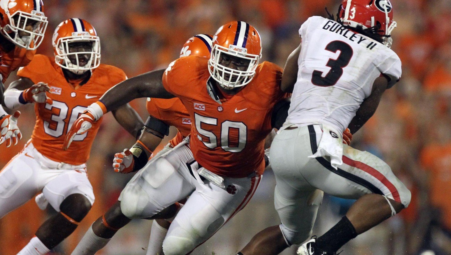 Grady Jarrett Clemson - ABC Columbia