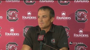 Gamecock Media Day 6:00 Live Shot