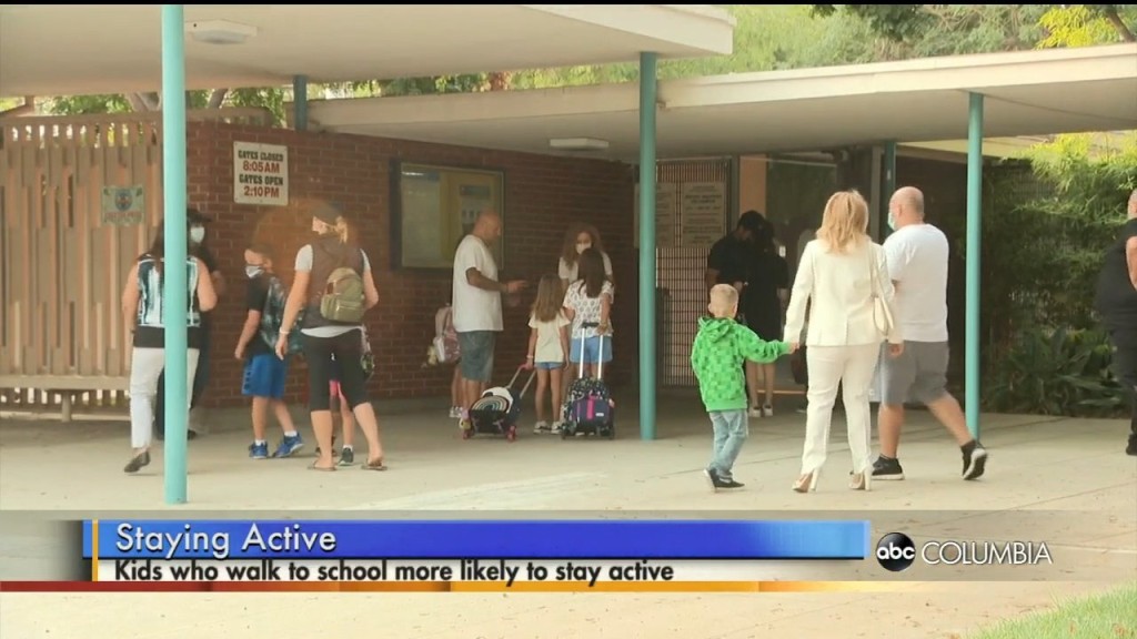 National Household Travel Survey: Kids Who Walk To School More Likely To Stay Active
