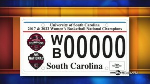 Gamecock Plates