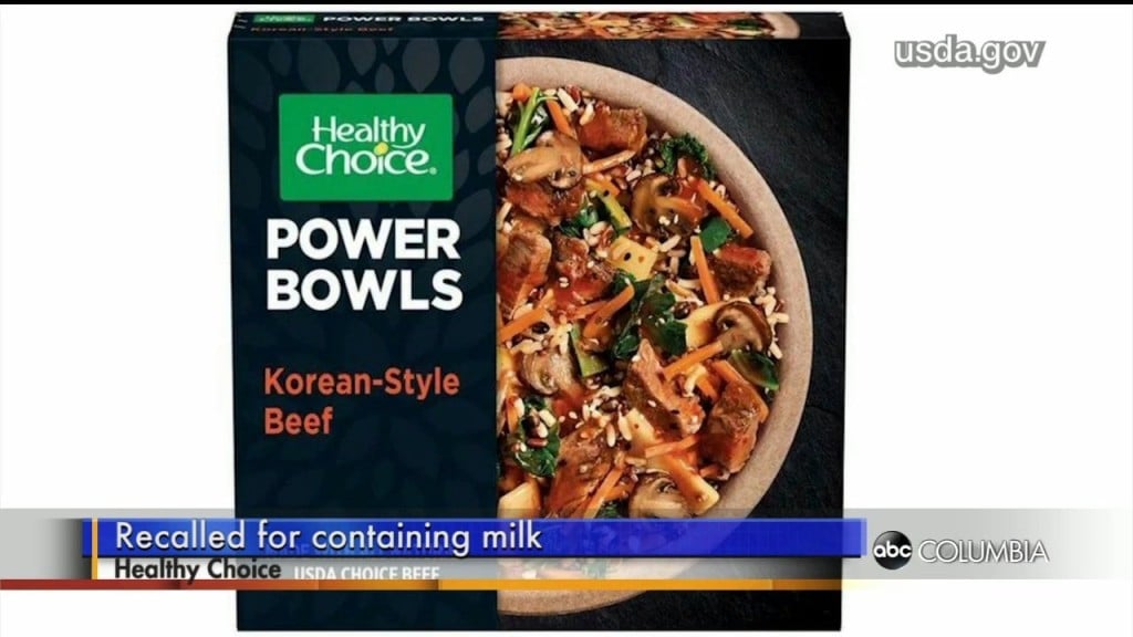 Healthy Choice’s Korean Style Beef Power Bowl Recalled