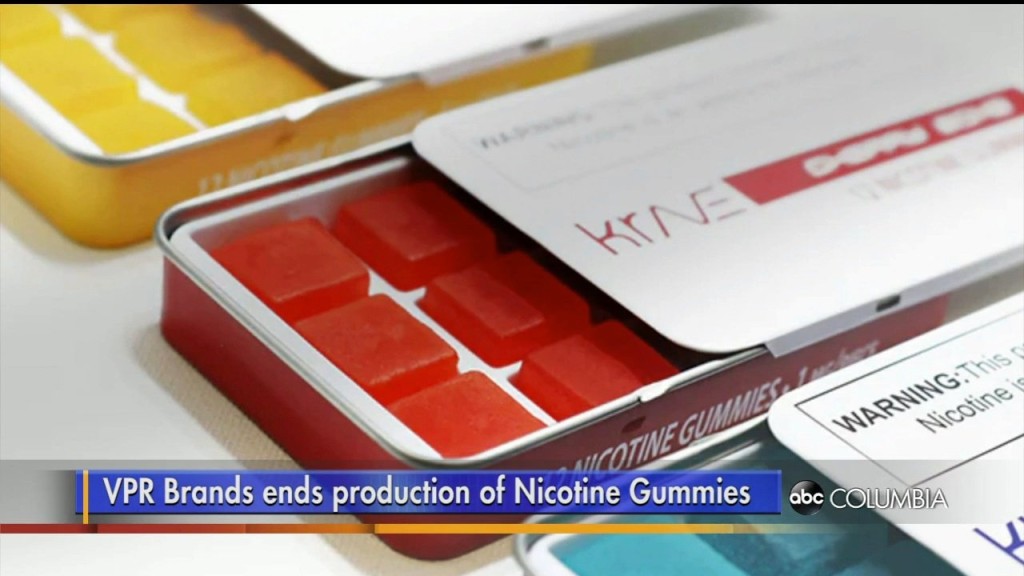 Vpr Brands Ends Production Of Nicotine Gummies