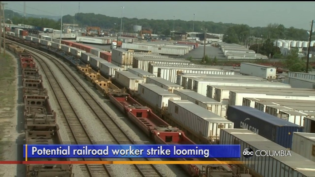 Potential Railroad Workers Strike Looming