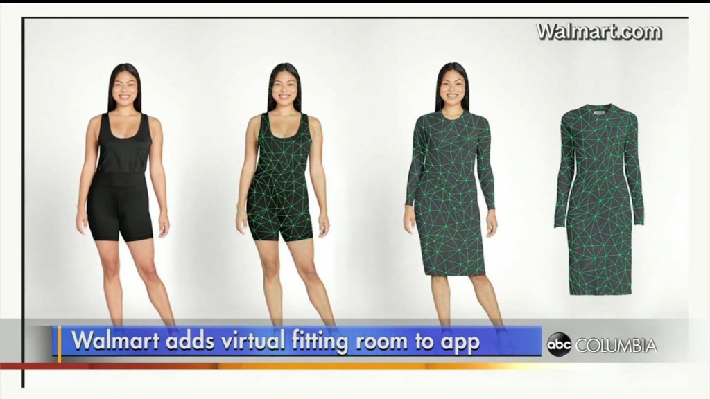 Walmart Adds Virtual Fitting Room To App