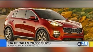 Kia Recalling 70k Suvs